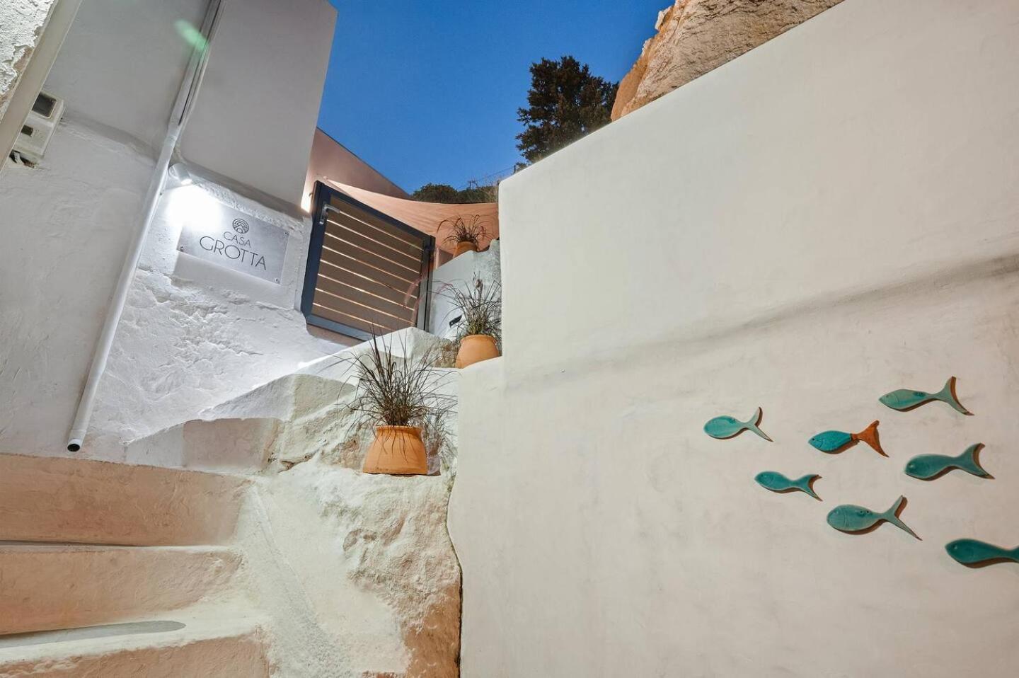 Casa Grotta With Sea & Cave View Hotel Matala Eksteriør billede