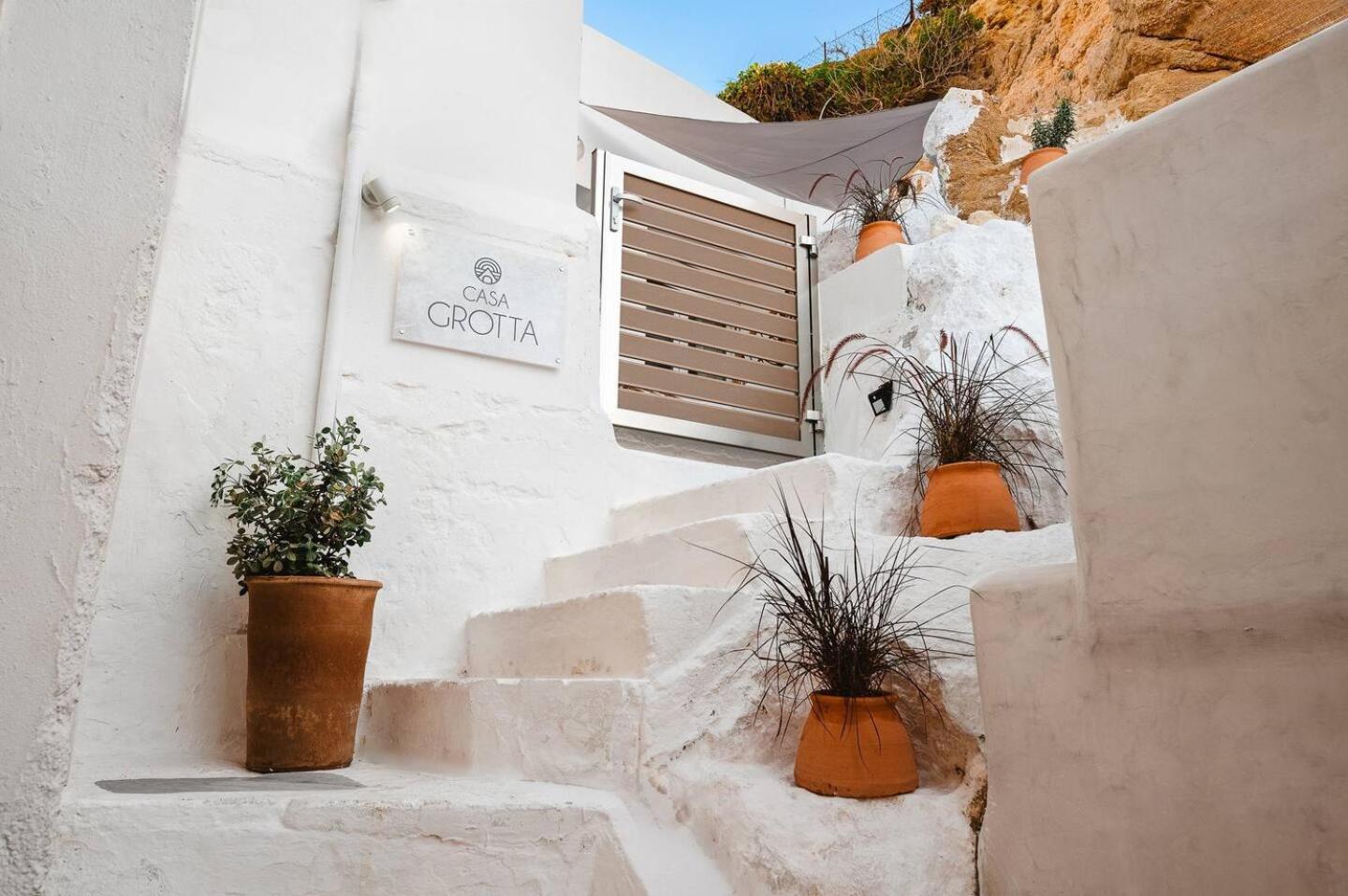 Casa Grotta With Sea & Cave View Hotel Matala Eksteriør billede